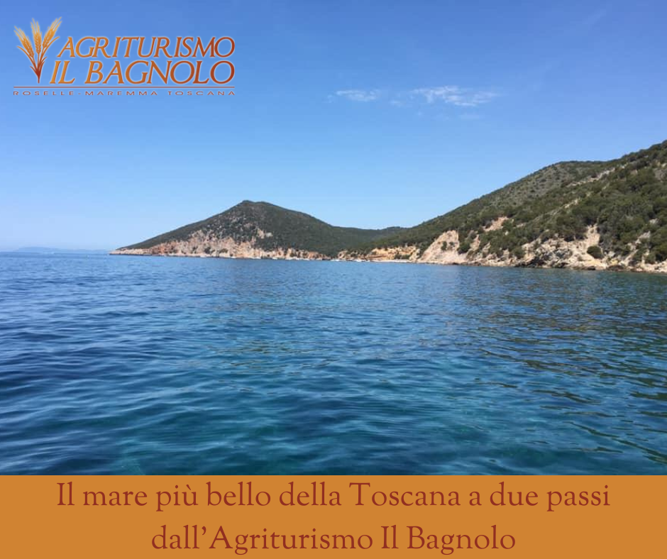 Il mare più bello della Toscana a due passi dall’Agriturismo Il Bagnolo